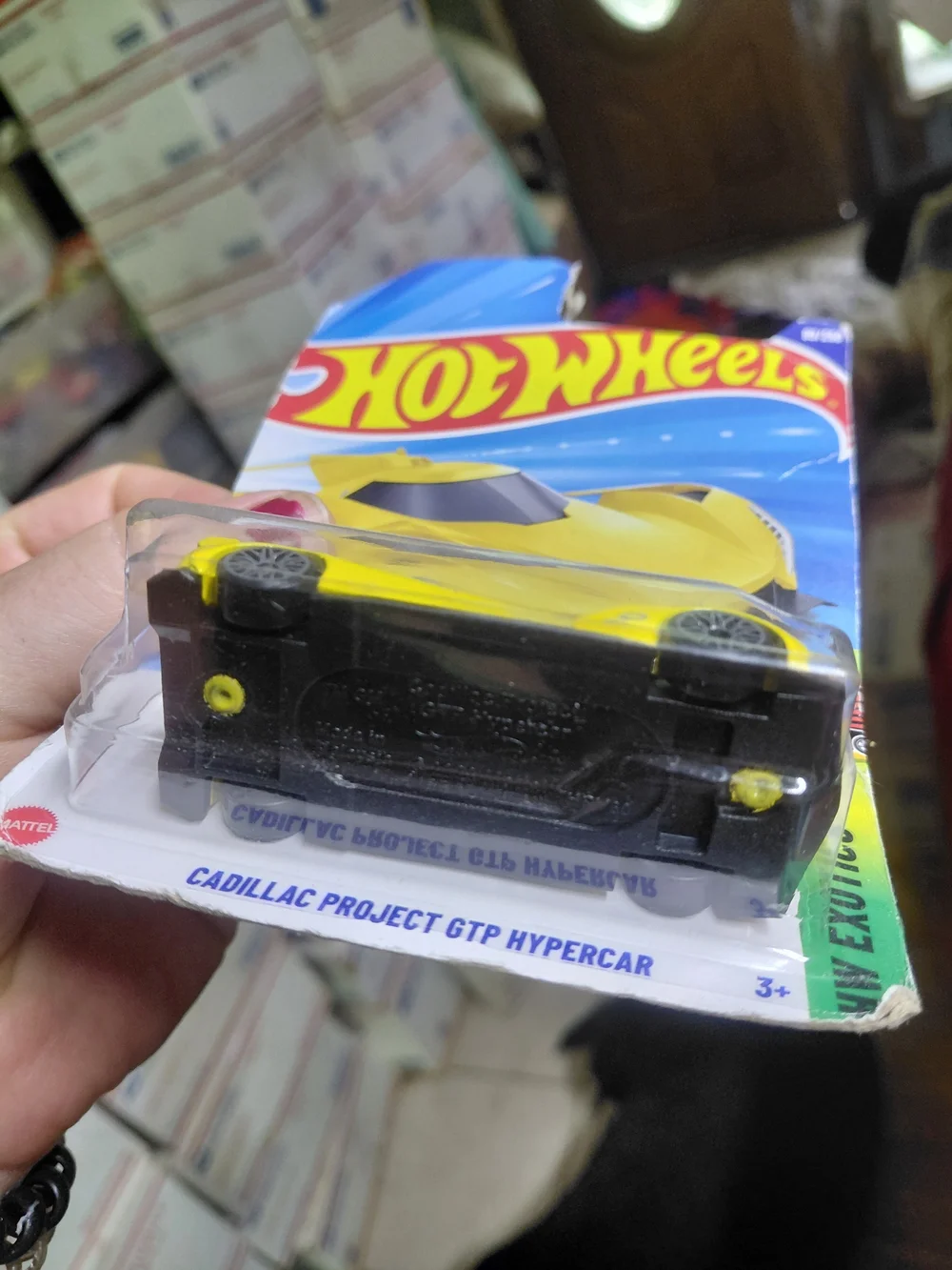 Hot Wheels vibrant yellow